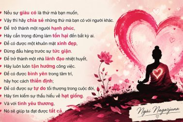 câu nói hay của Ngài Nagarjuna