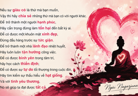 câu nói hay của Ngài Nagarjuna